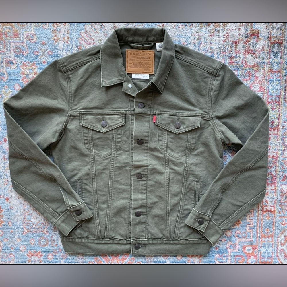 Levi’s Premium canvas trucker jacket